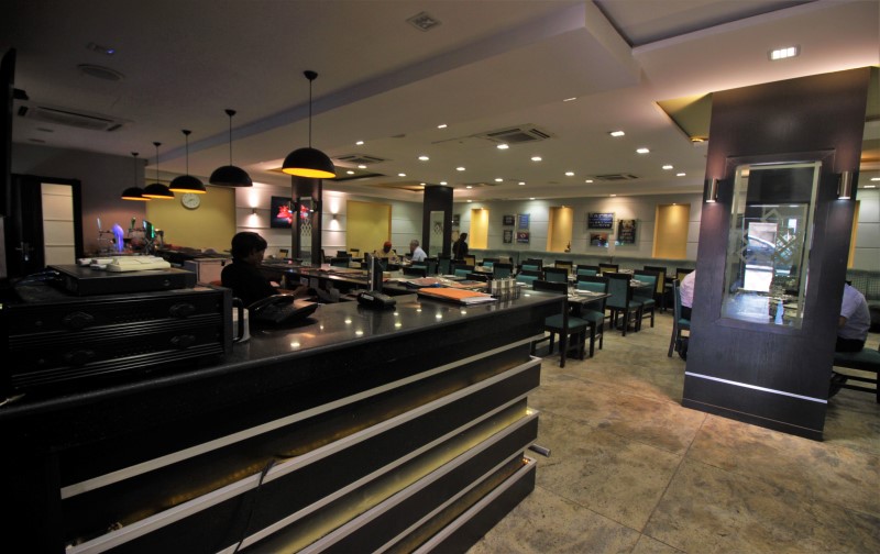 The Restaurant is designed to meet your dinning needs.